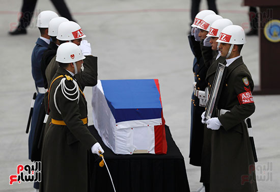 جنازة السفير الروسى فى انقرة (3)