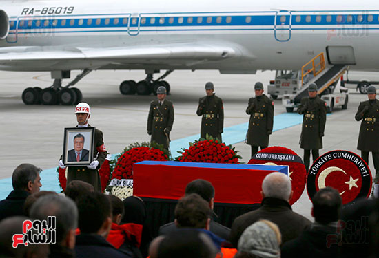 جنازة السفير الروسى فى انقرة (4)