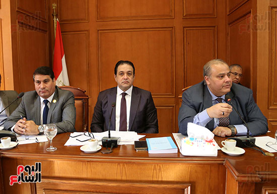 اجتماع لجنة حقوق الإنسان برئاسة النائب علاء عابد