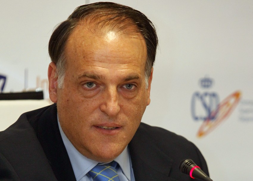 تيباس رئيس رابطة الدوري الإسباني