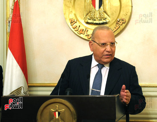 وزير العدل المستشار محمد حسام (1)