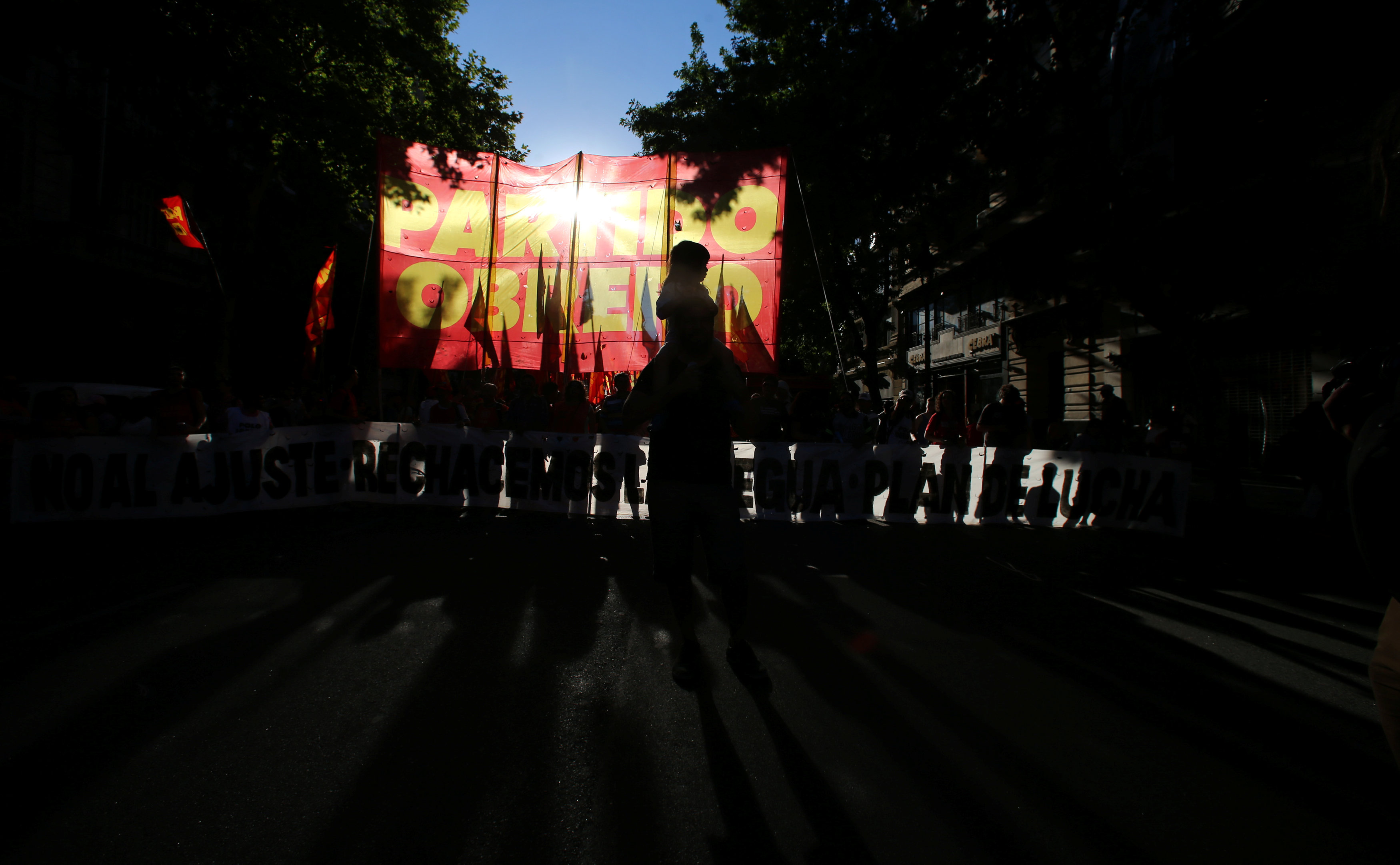 احتجاجات على السياسة الاقتصادية للحكومة الأرجنتينية