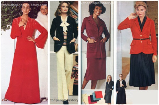 أزياء شتوية من السبعينيات