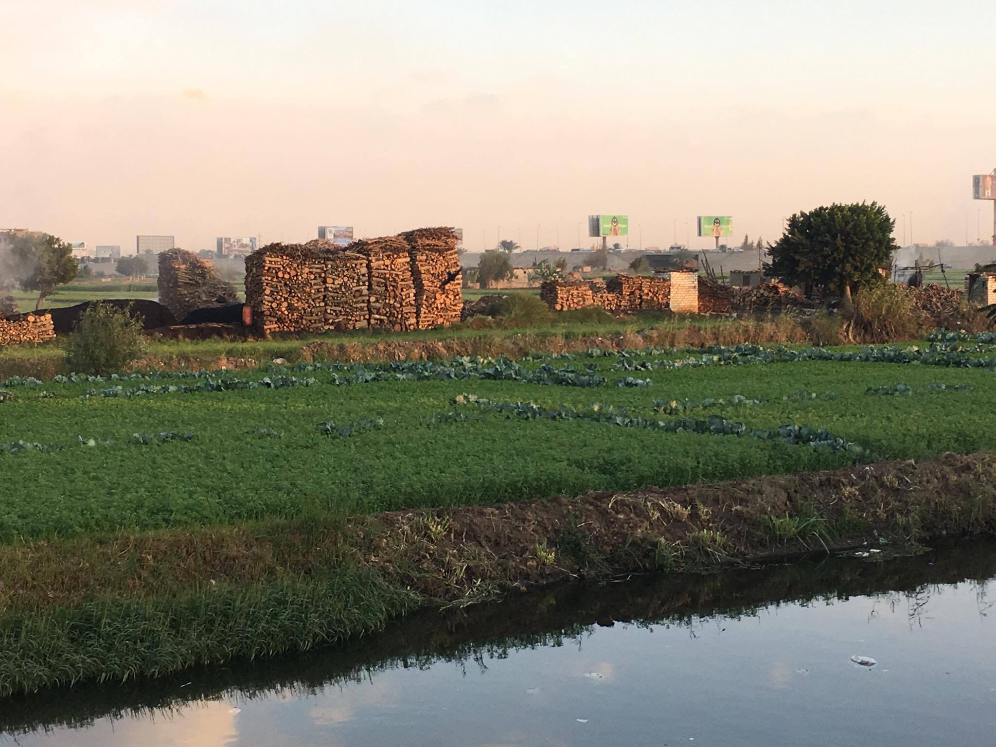 مكامير الفحم فى قرية كمبورة بكرداسة