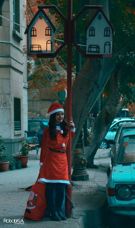 بابا نويل فى شوارع القاهرة (1)