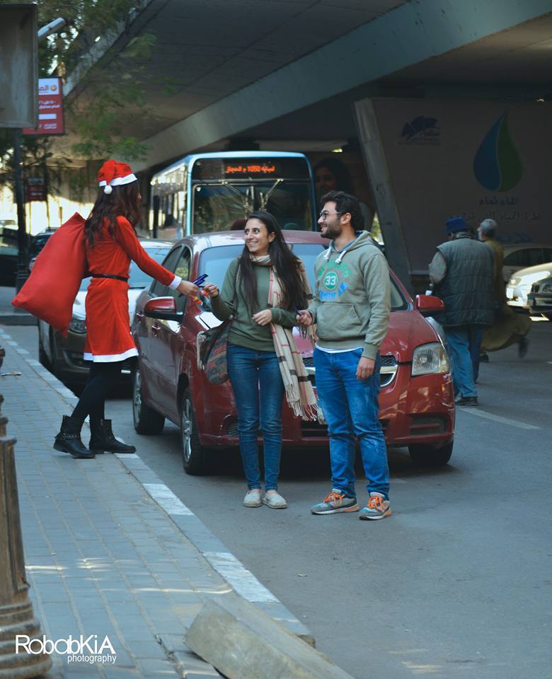 بابا نويل فى شوارع القاهرة (8)