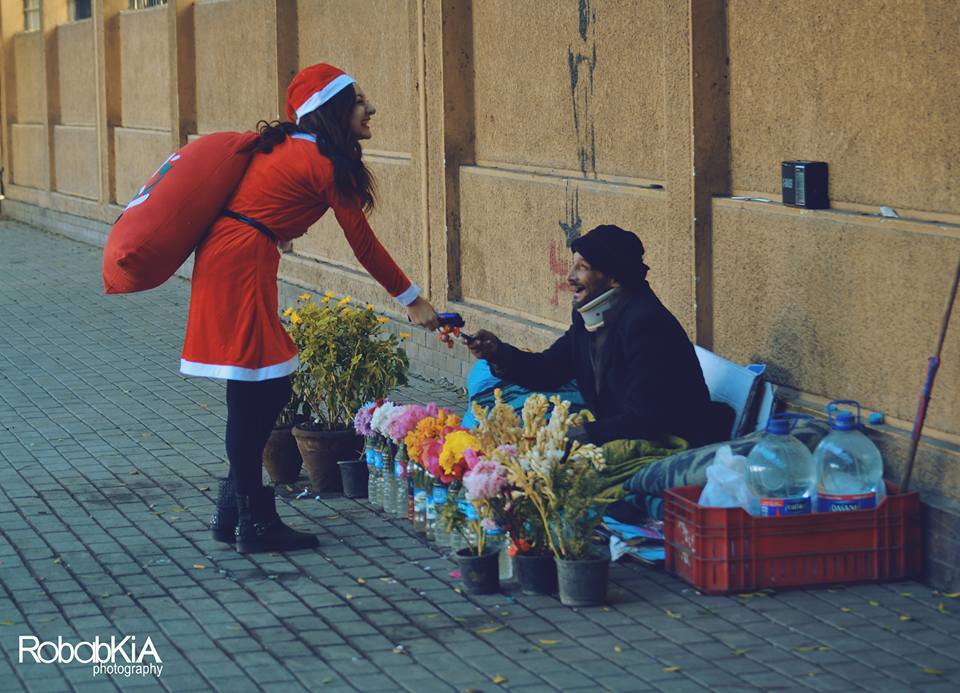 بابا نويل فى شوارع القاهرة (5)