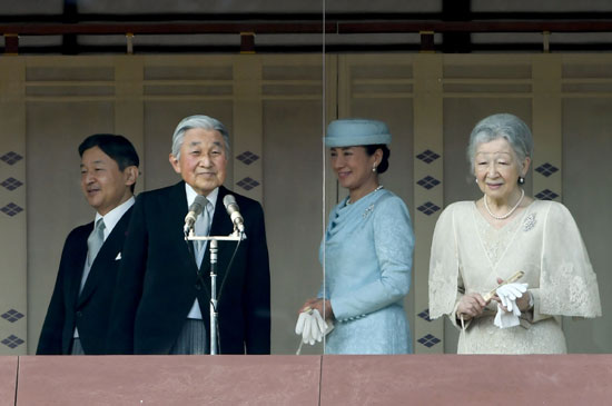 أمبراطور اليابان وزوجته