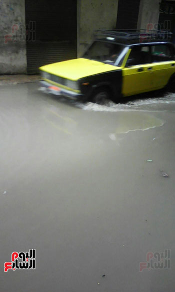 غرق شوارع الحضرة شرق الإسكندرية
