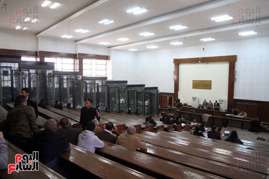 محكمة جنايات جنوب القاهرة المنعقدة بمعهد أمناء الشرطة بطرة