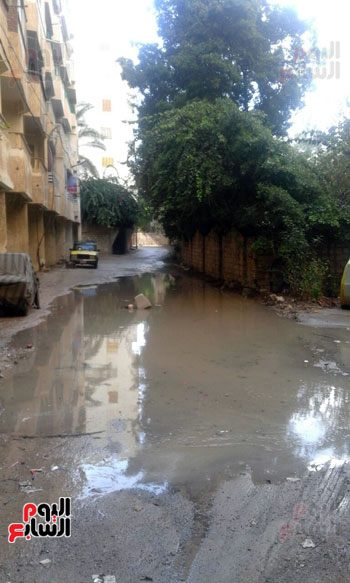 غرق شوارع غرب الإسكندرية