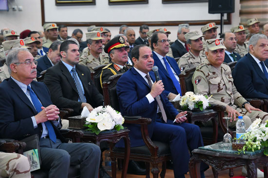 الرئيس السيسى يتحدث للشعب المصرى عن حجم المسئولية