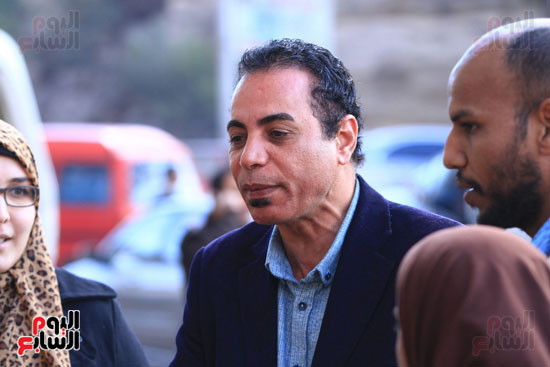 خالد البلشى ويحيى قلاش فى جلسات استئناف نقيب الصحفيين وعضوى المجلس على حبسهم لـ14 يناير (8)