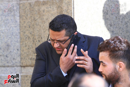 خالد البلشى ويحيى قلاش فى جلسات استئناف نقيب الصحفيين وعضوى المجلس على حبسهم لـ14 يناير (2)