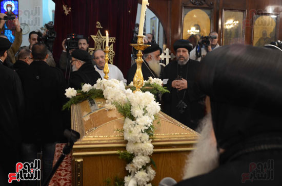 جنازة الشهيدة إيزيس فارس الضحية 27 لحادث الكنيسة البطرسية  (27)