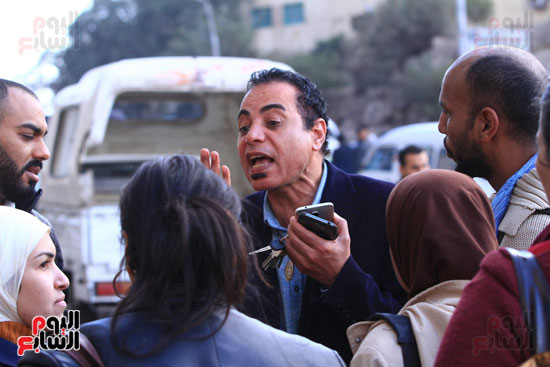 خالد البلشى ويحيى قلاش فى جلسات استئناف نقيب الصحفيين وعضوى المجلس على حبسهم لـ14 يناير (9)