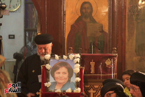 جنازة الشهيدة إيزيس فارس الضحية 27 لحادث الكنيسة البطرسية  (14)