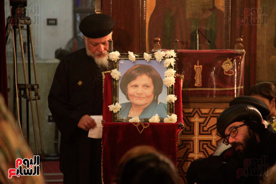جنازة الشهيدة إيزيس فارس الضحية 27 لحادث الكنيسة البطرسية  (16)
