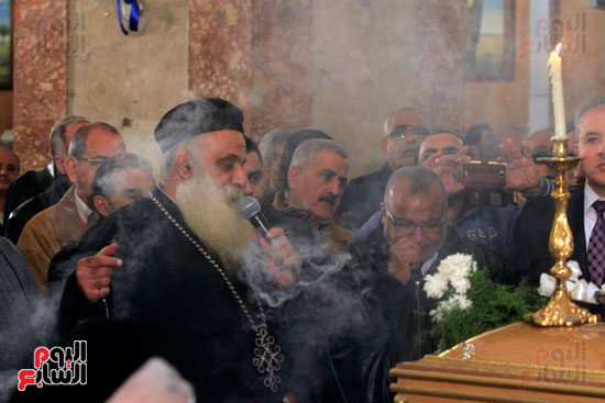 جنازة الشهيدة إيزيس فارس الضحية 27 لحادث الكنيسة البطرسية  (4)