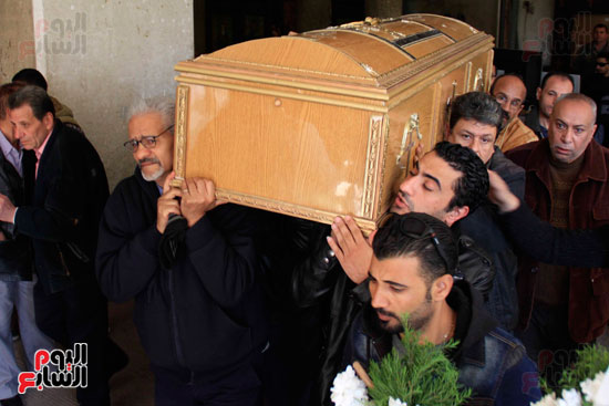 جنازة الشهيدة إيزيس فارس الضحية 27 لحادث الكنيسة البطرسية  (21)