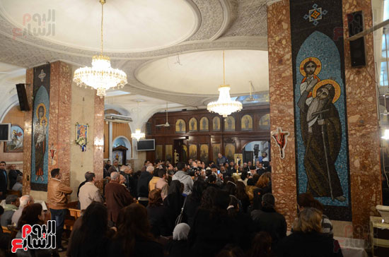 جنازة الشهيدة إيزيس فارس الضحية 27 لحادث الكنيسة البطرسية  (31)
