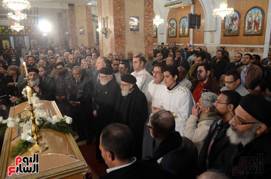جنازة الشهيدة إيزيس فارس الضحية 27 لحادث الكنيسة البطرسية  (36)