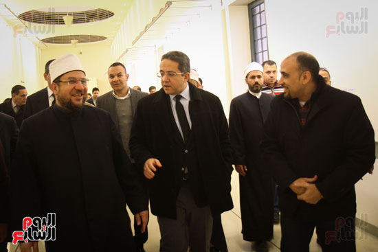 جولة وزير الاوقاف ووزير الاثار فى قصر محمد على  (13)