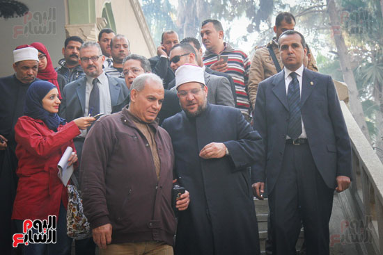 جولة وزير الاوقاف ووزير الاثار فى قصر محمد على  (23)