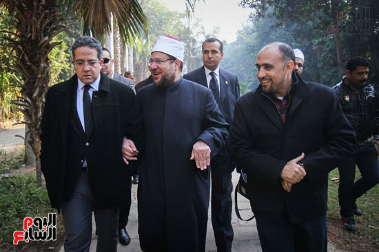 جولة وزير الاوقاف ووزير الاثار فى قصر محمد على  (19)