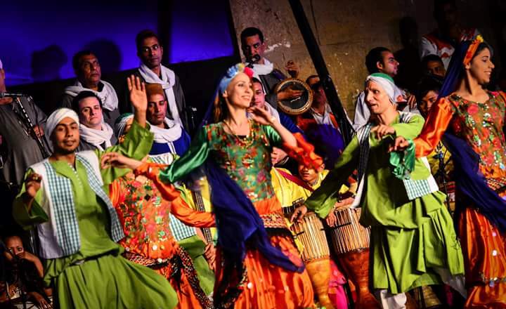 الغربية للفنون الشعبيةتمثل مصر بمهرجان الشيخ زايد التراثى (2)