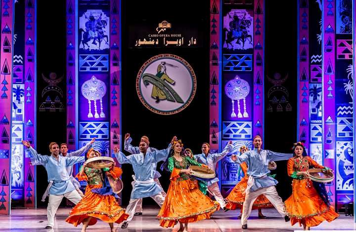 الغربية للفنون الشعبيةتمثل مصر بمهرجان الشيخ زايد التراثى (1)