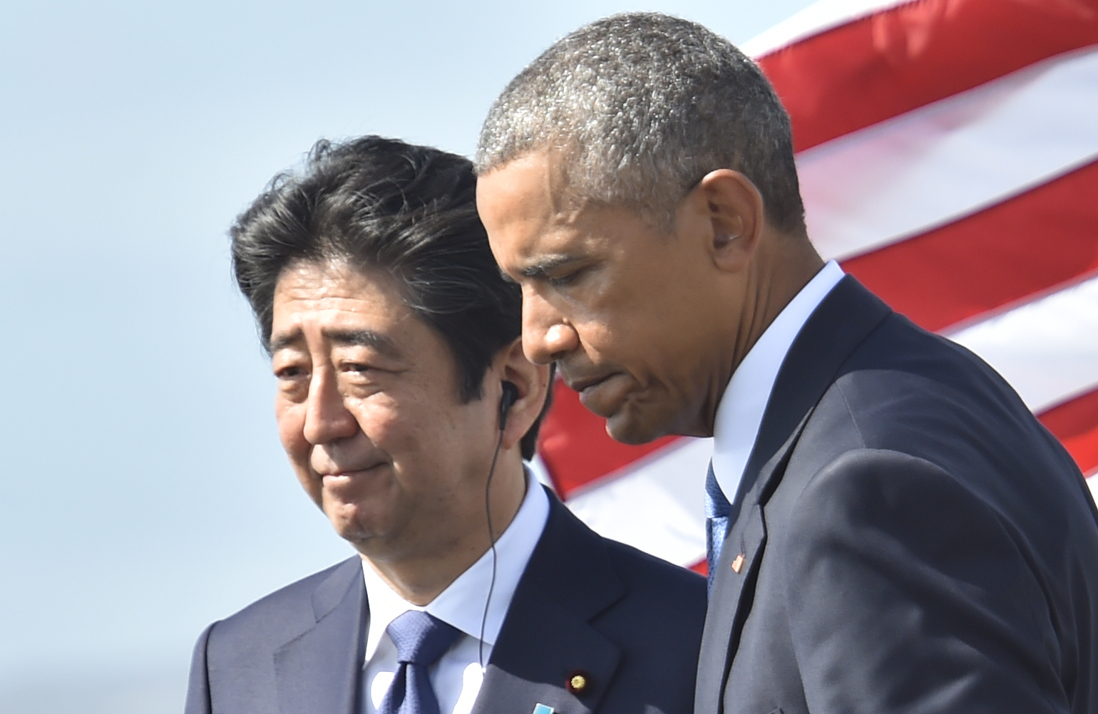أوباما و شينزو آبى
