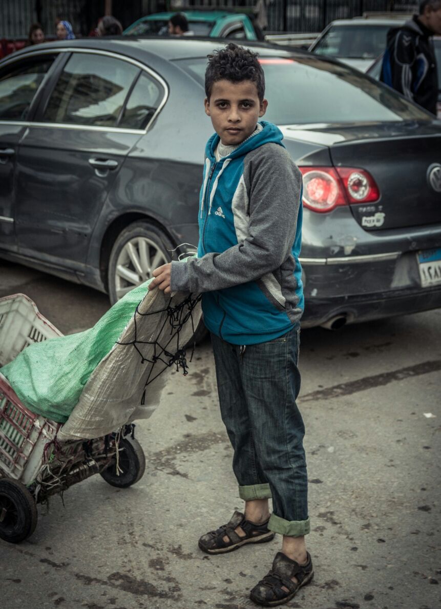 طفل من سوق كليوبترا
