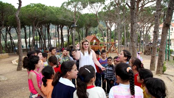 زيارة لمركز تعليم مبكر للاجئين في لبنان