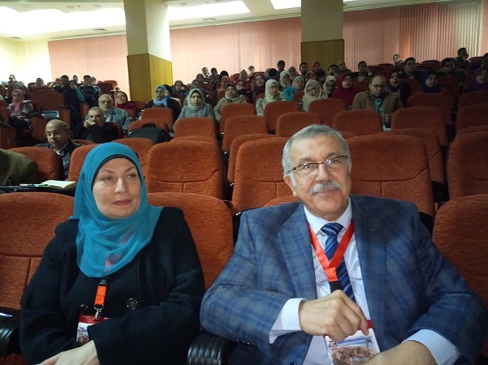 الدكتور عبد الخالق حامد خلال المؤتمر
