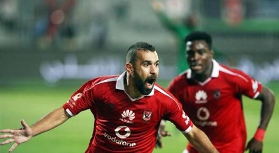 عبد الله السعيد لاعب نادى الأهلى