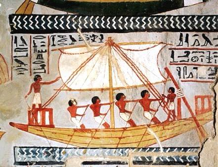 رياضة التجديف عند القدماء المصريين منذ آلاف السنين