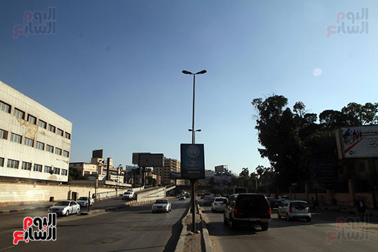 سيولة مرورية بشوارع القاهرة