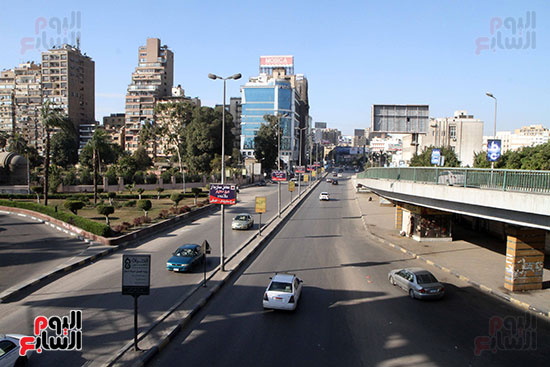 أشعة الشمس بشوارع القاهرة
