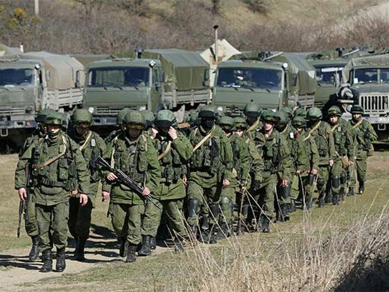 قوات روسيا فى اوكرانيا