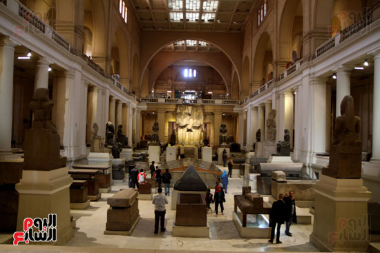 المتحف المصري من الداخل