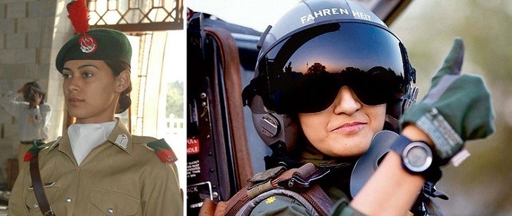 نساء الجيش الباكستانى