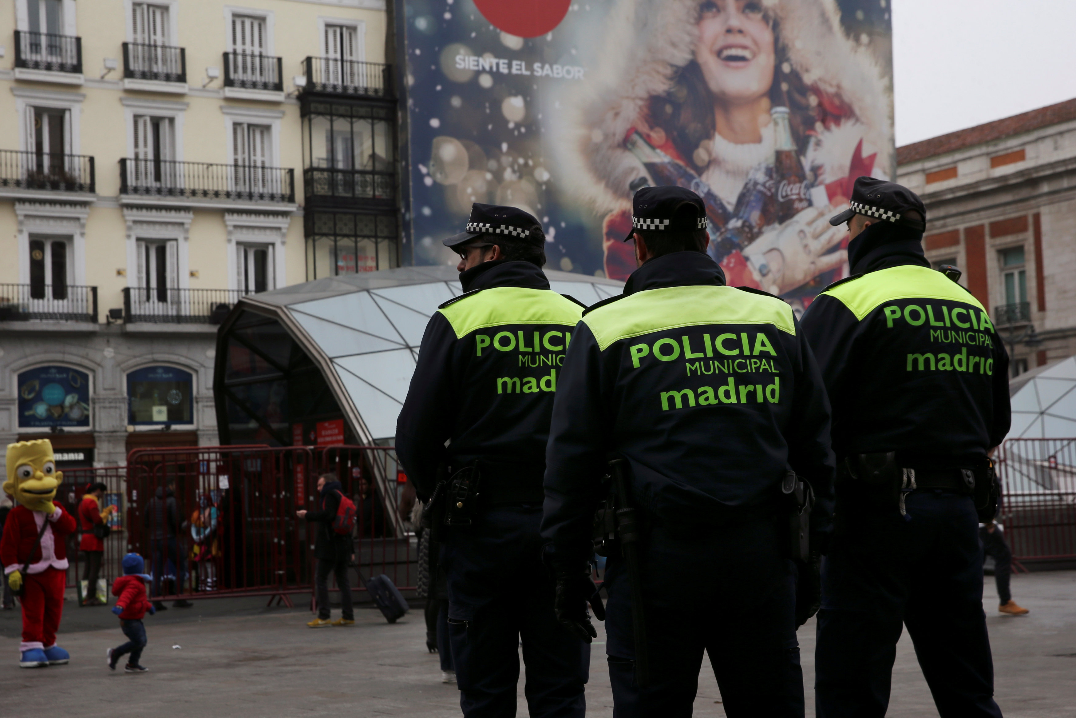 الشرطة فى اسبانيا