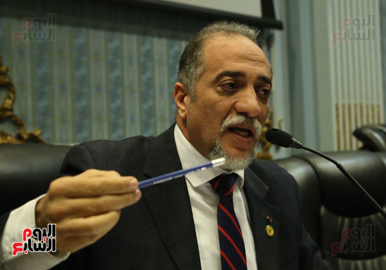 عبد الهادي القصبي رئيس لجنة التضامن الاجتماعي