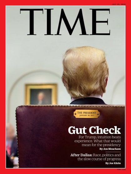 غلاف المجلة يتوقع فوز ترامب بالرئاسة الأمريكية