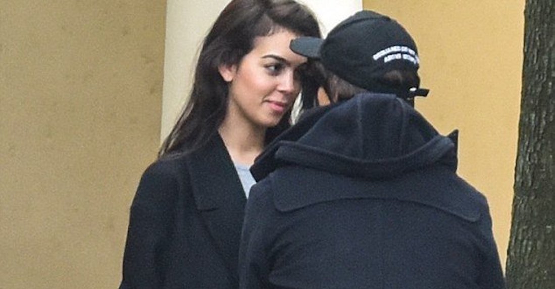 رونالدو مع صديقته الجديدة جورجينا