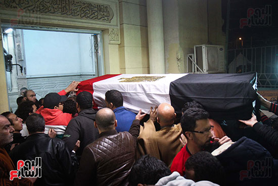 تشييع جثمان الملازم أحمد عز شهيد الهرم (3)