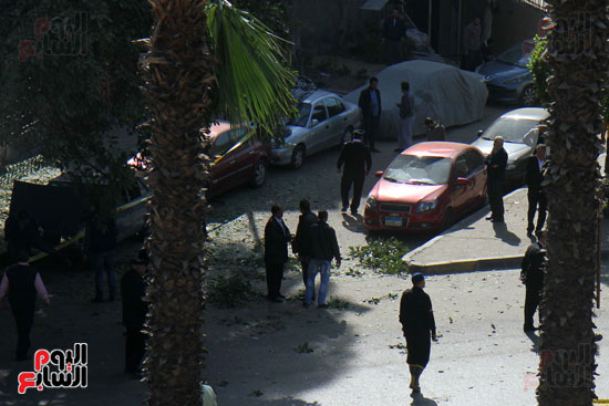 انفجار شارع الهرم (7)
