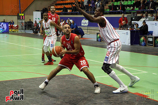 الأهلى والأفريقى التونسى بالبطولة الأفريقية للسلة  (9)