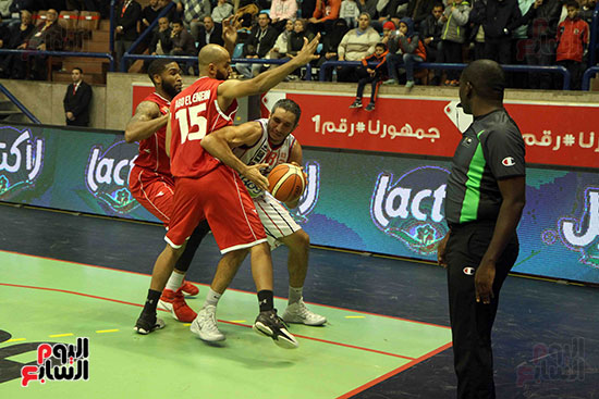 الأهلى والأفريقى التونسى بالبطولة الأفريقية للسلة  (12)
